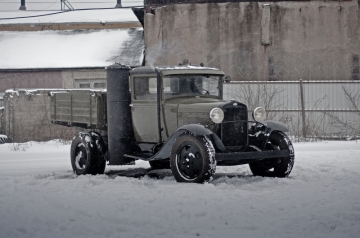 ГАЗ-АА "Газогенераторный" 1938